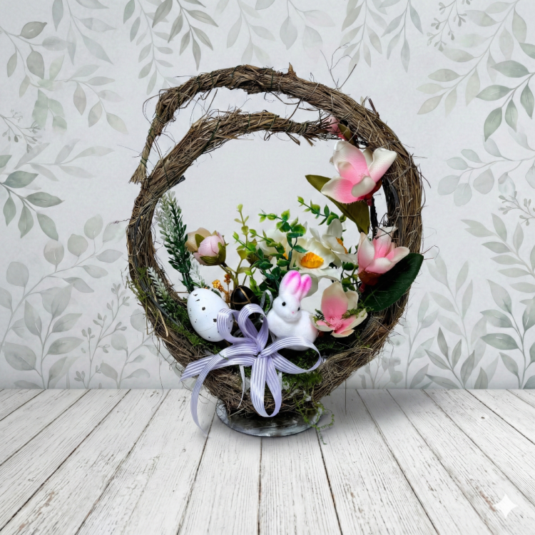 rozowo-bialy-wiosenny-koszyczek-na-cmentarz-tulipany-zajączek.jpg
