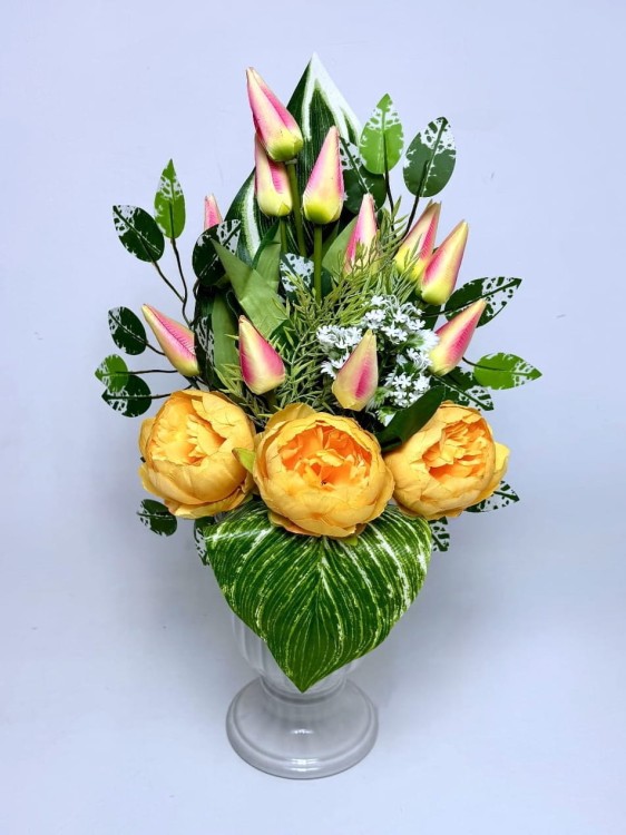 pomaranczowy-bukiet-nagrobny-sztuczne-piwonie-tulipany-do-wazonu.jpg