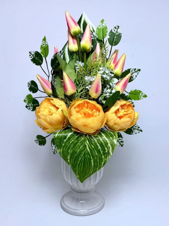 pomaranczowy-bukiet-nagrobny-sztuczne-piwonie-tulipany-do-wazonu.jpg