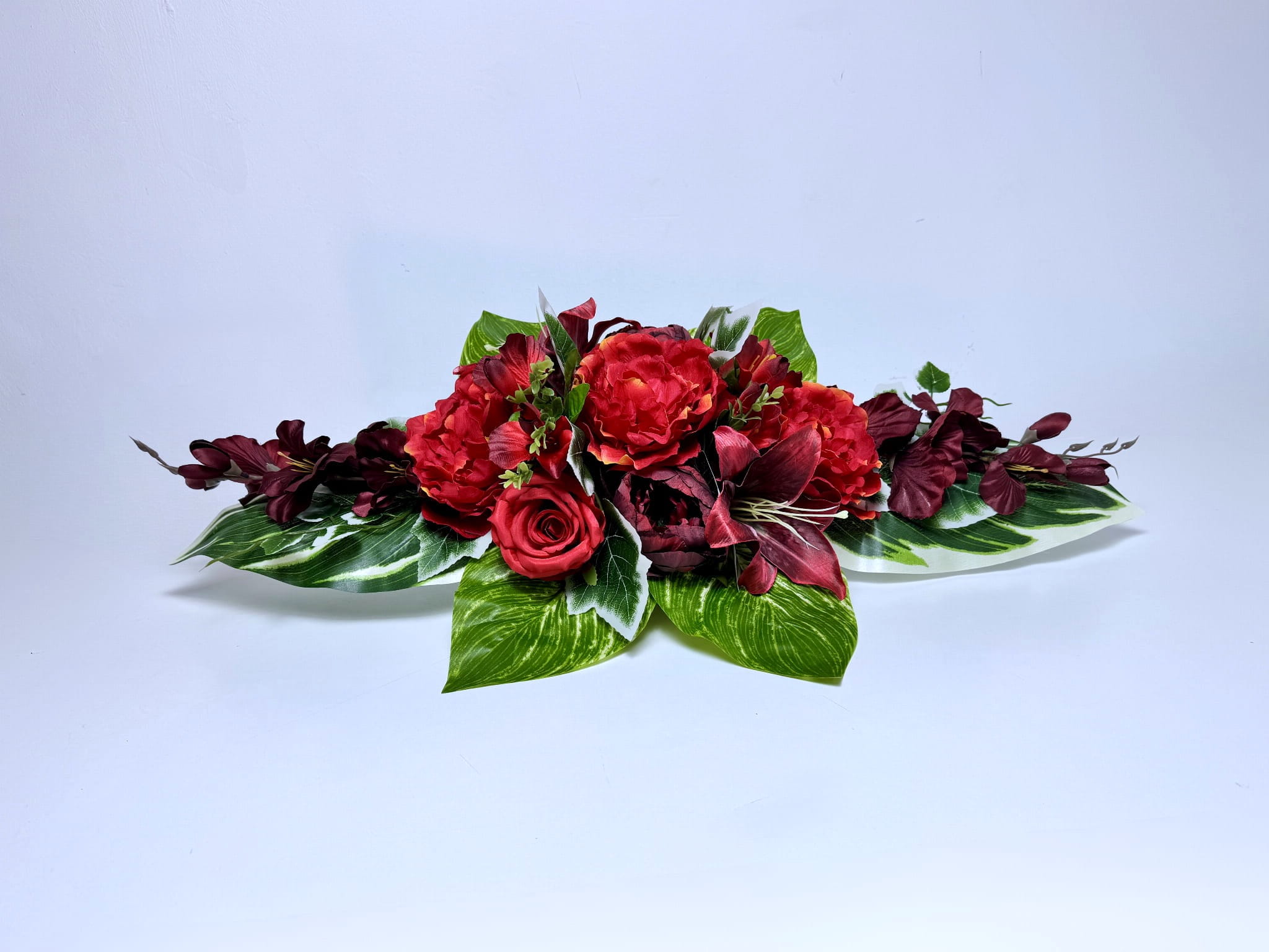 red-and-burgundy-floral-grave-composition-oblong